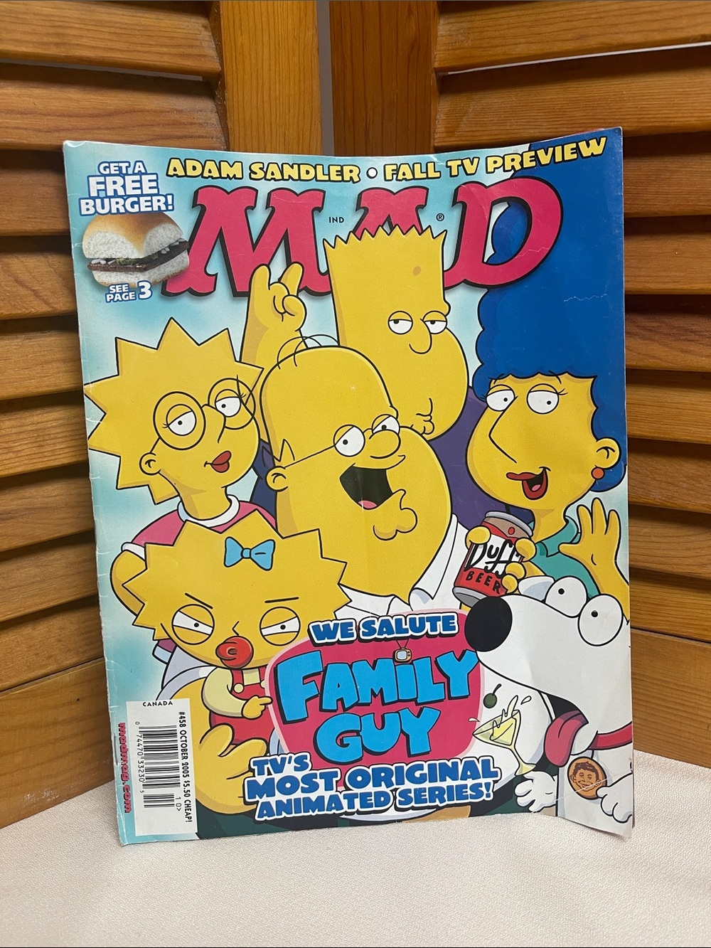 Mad Magazine Issue # 458 Family Guy
